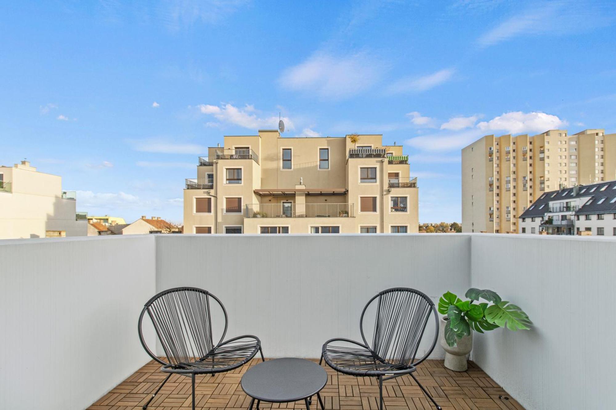 Stylish Apartments - 3 Min To U1 Kagraner Platz Viena Exterior foto